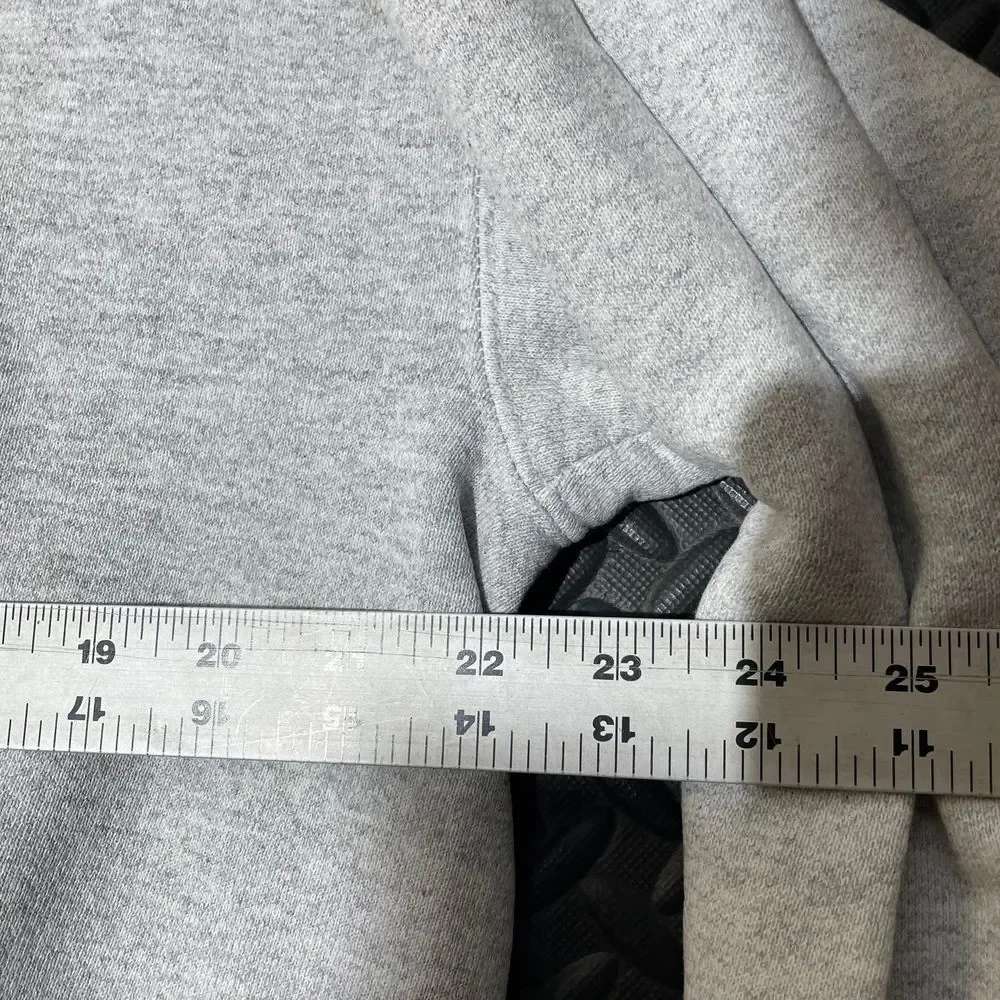 Vintage Northern Virgina Lee Ultra Weight Made In USA Gray Pullover Sweater Sz L